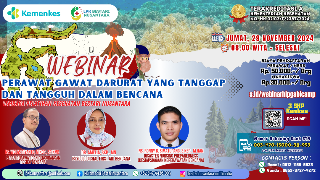 PERAWAT GAWAT DARURAT YANG TANGGAP DAN TANGGUH DALAM BENCANA