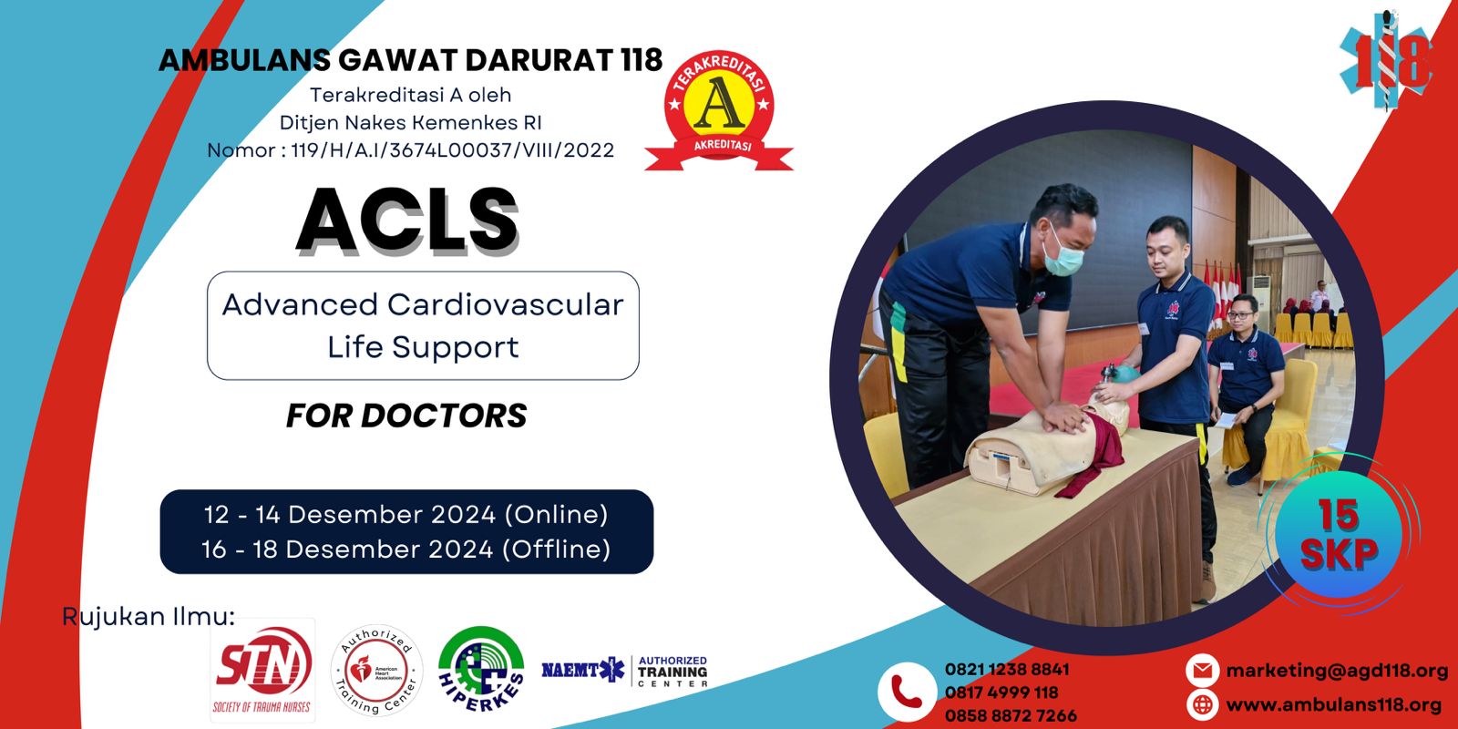 Advance Cardiac Life Support (ACLS) For Doctors di Graha AGD 118