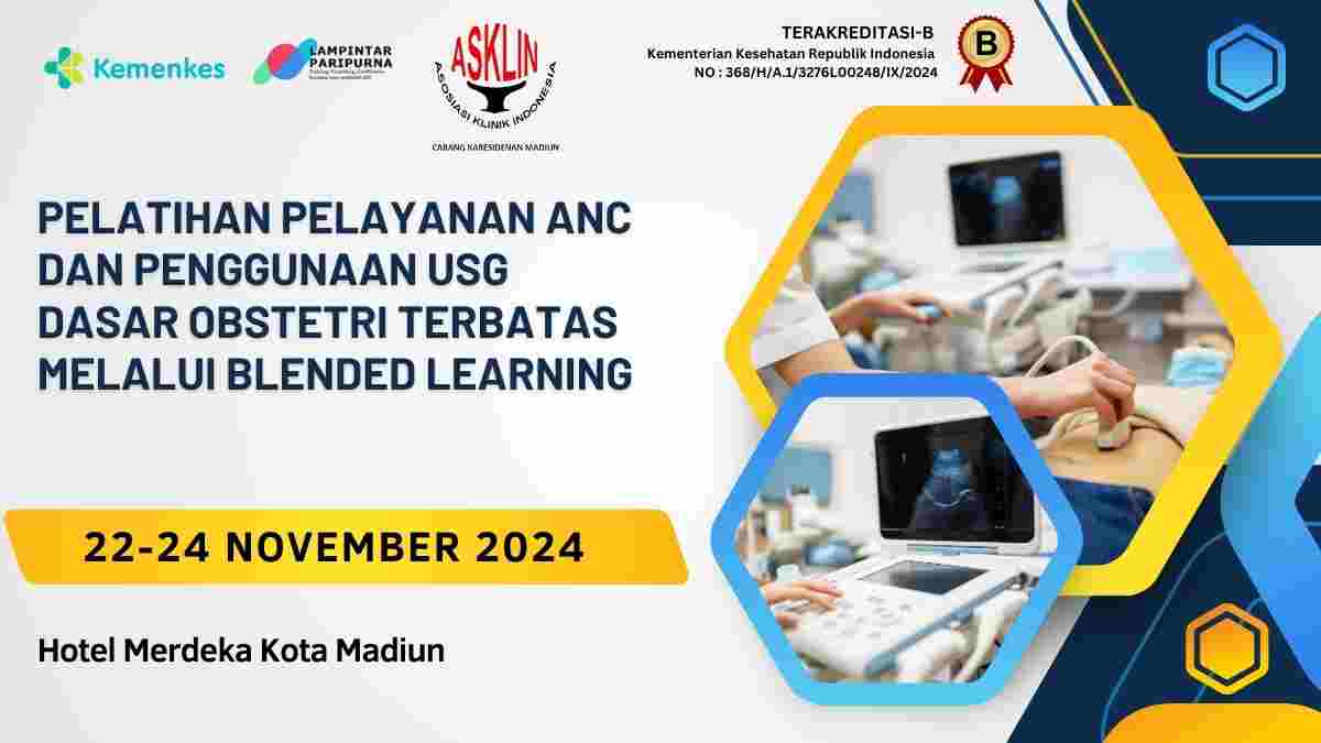 Pelatihan Pelayanan ANC dan Penggunaan USG Dasar Obstetri Terbatas Melalui Blended Learning