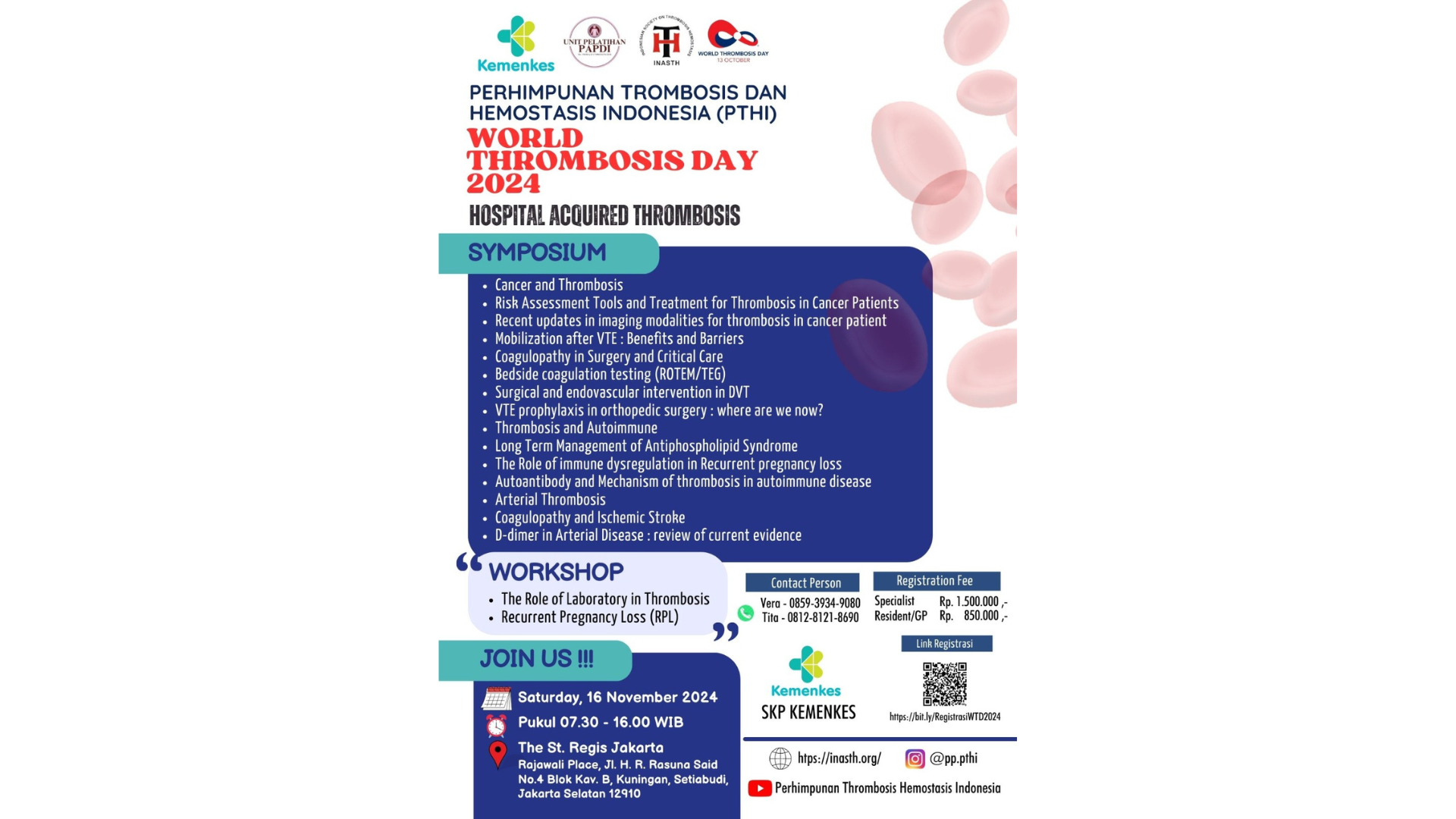 Simposium World Thrombosis Day 2024 Hospital Acquired Thrombosis