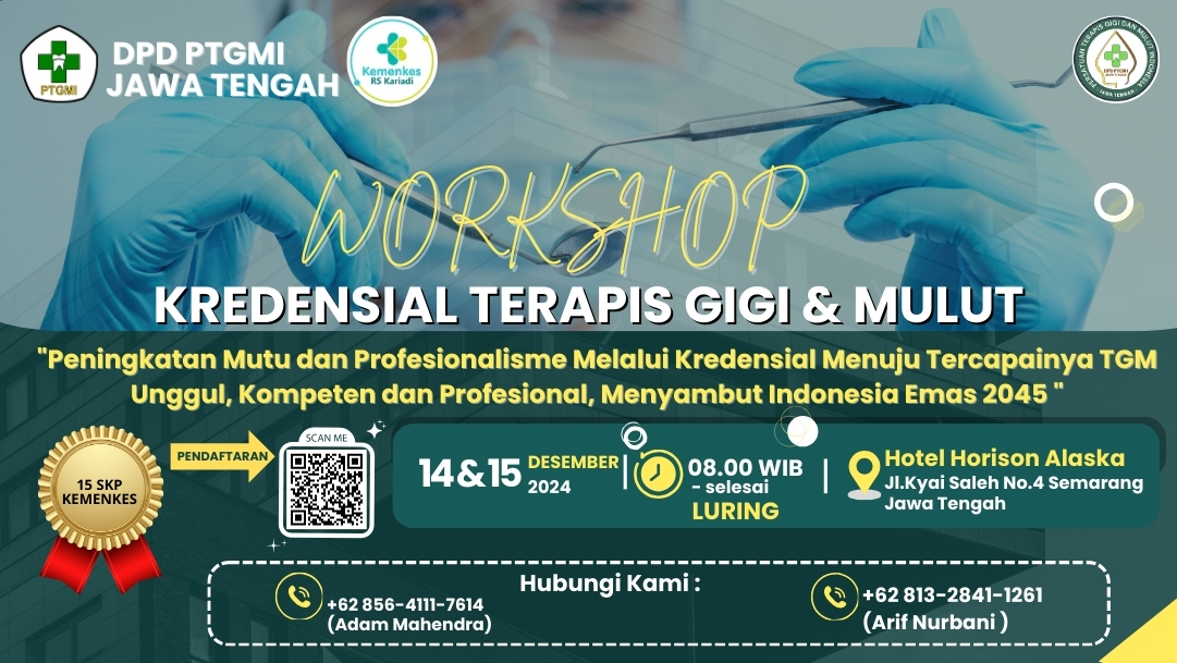 Workshop Kredensial Terapis Gigi dan Mulut