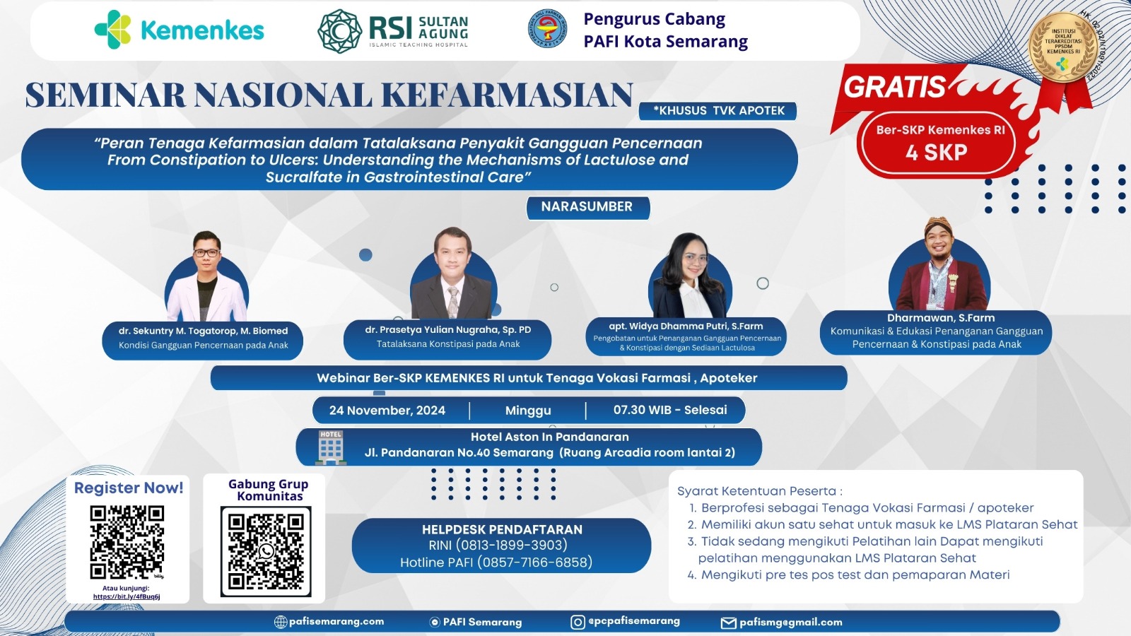 Peran Tenaga Kefarmasian dalam Tatalaksana Penyakit Gangguan Pencernaan  From Constipation to Ulcers Understanding the Mechanisms of Lactulose and Sucralfate in Gastrointestinal Care