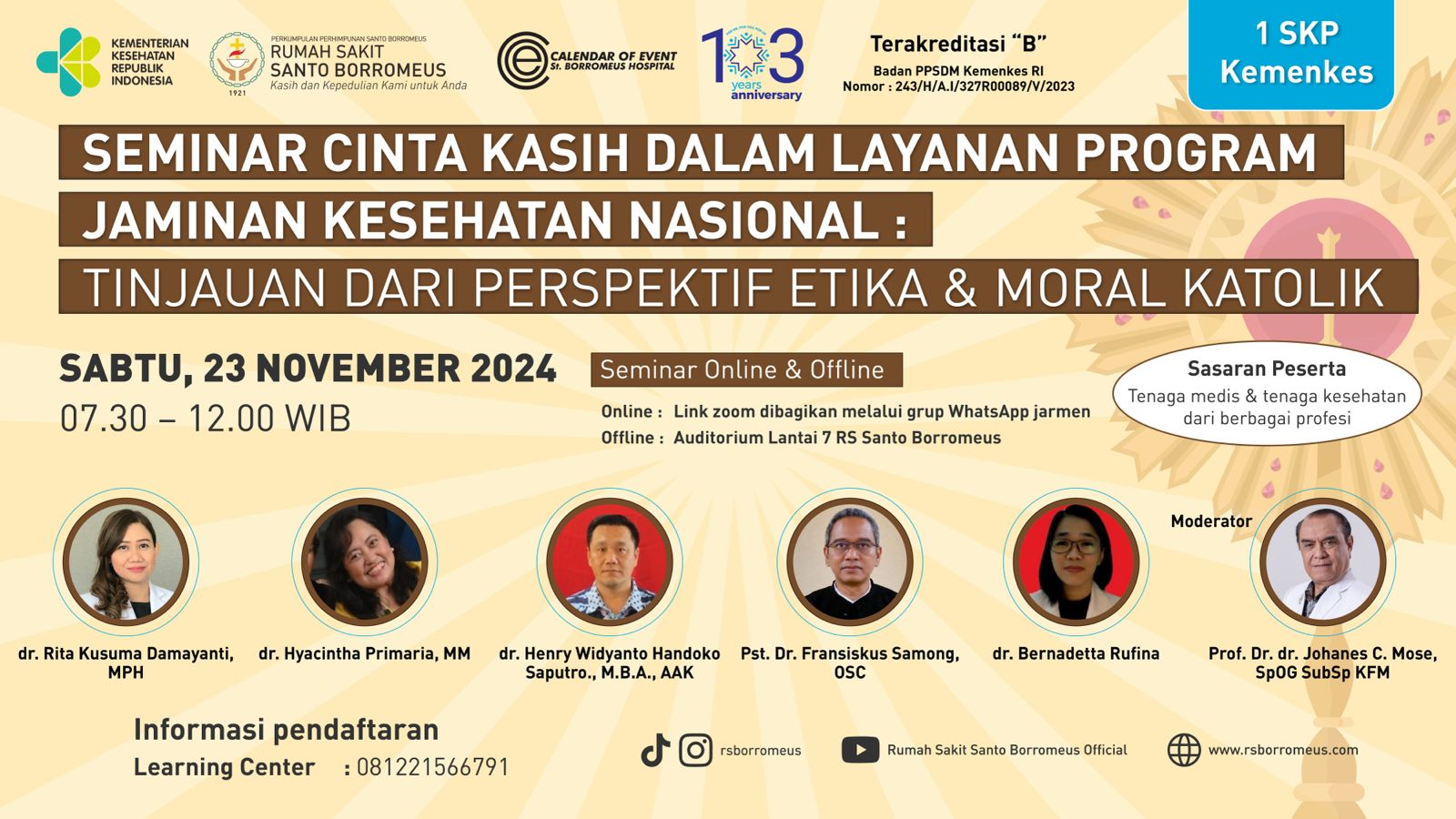 CINTA KASIH DALAM LAYANAN PROGRAM JAMINAN KESEHATAN NASIONAL TINJAUAN DARI PERSPEKTIF ETIKA  MORAL KATOLIK