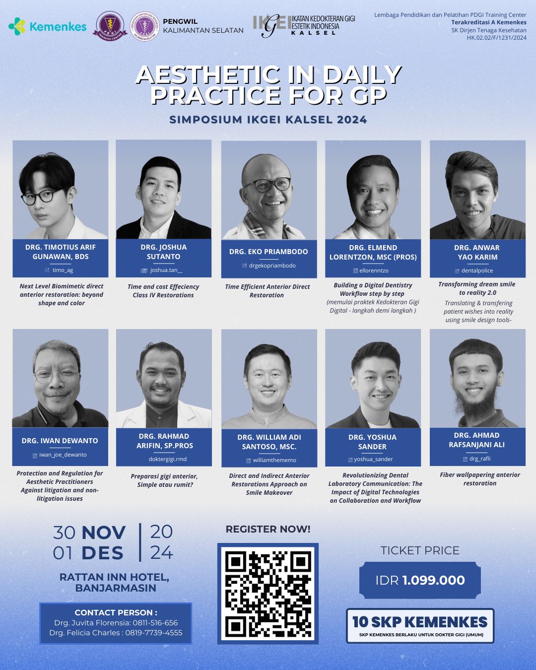 Seminar IKGEI AESTHETIC IN DAILY PRACTICE FOR GENERAL PRACTITIONER