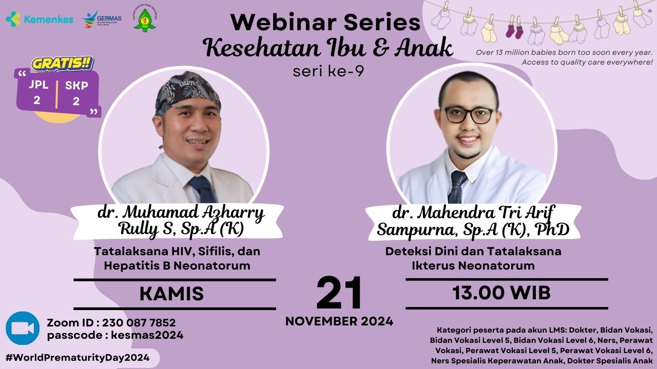 Webinar Series Kesehatan Ibu dan Anak (Seri-9)