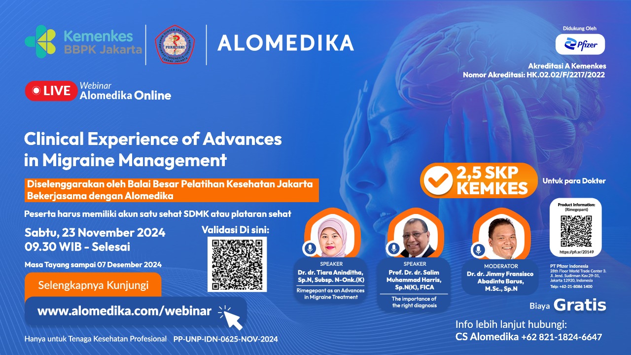 ALOMEDIKA Webinar - Clinical Experience of Advances in Migraine Management