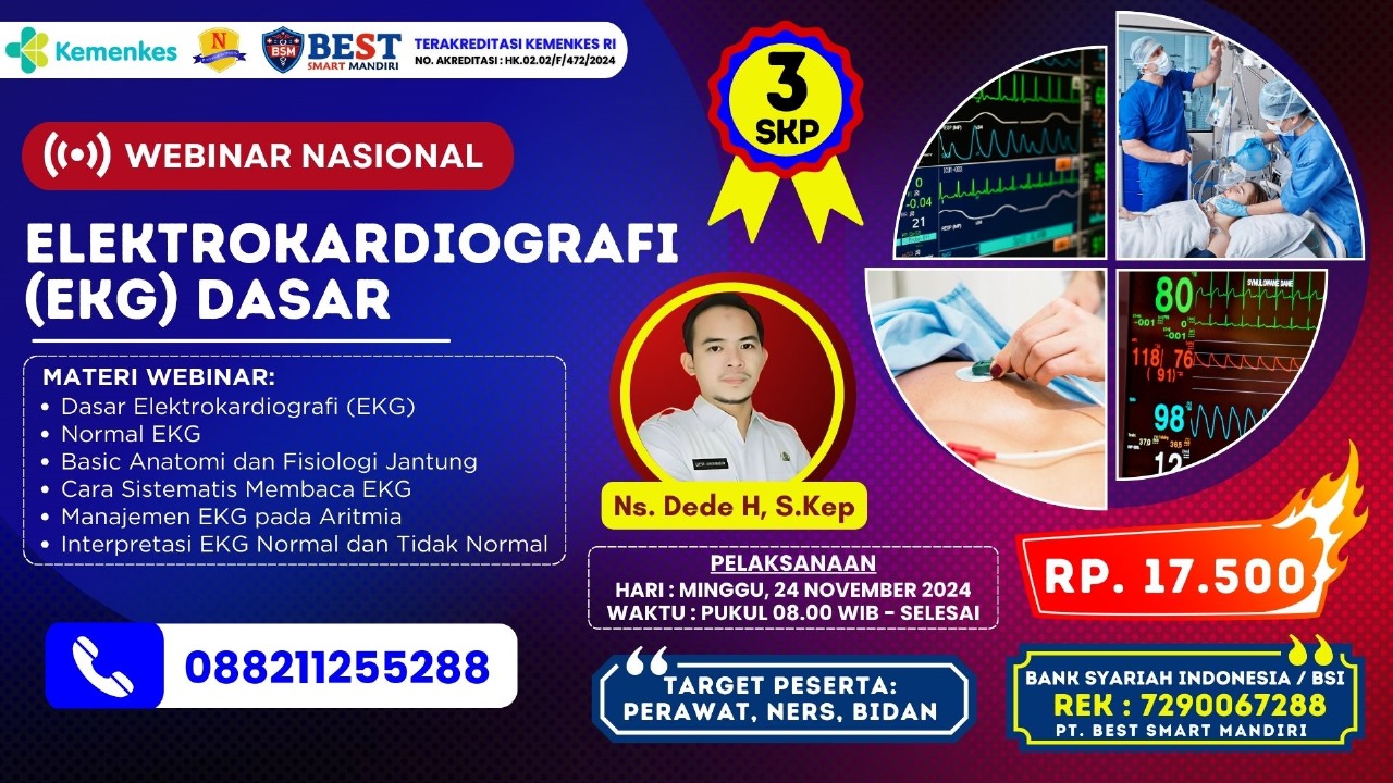 Webinar Elektrokardiografi (EKG) Dasar
