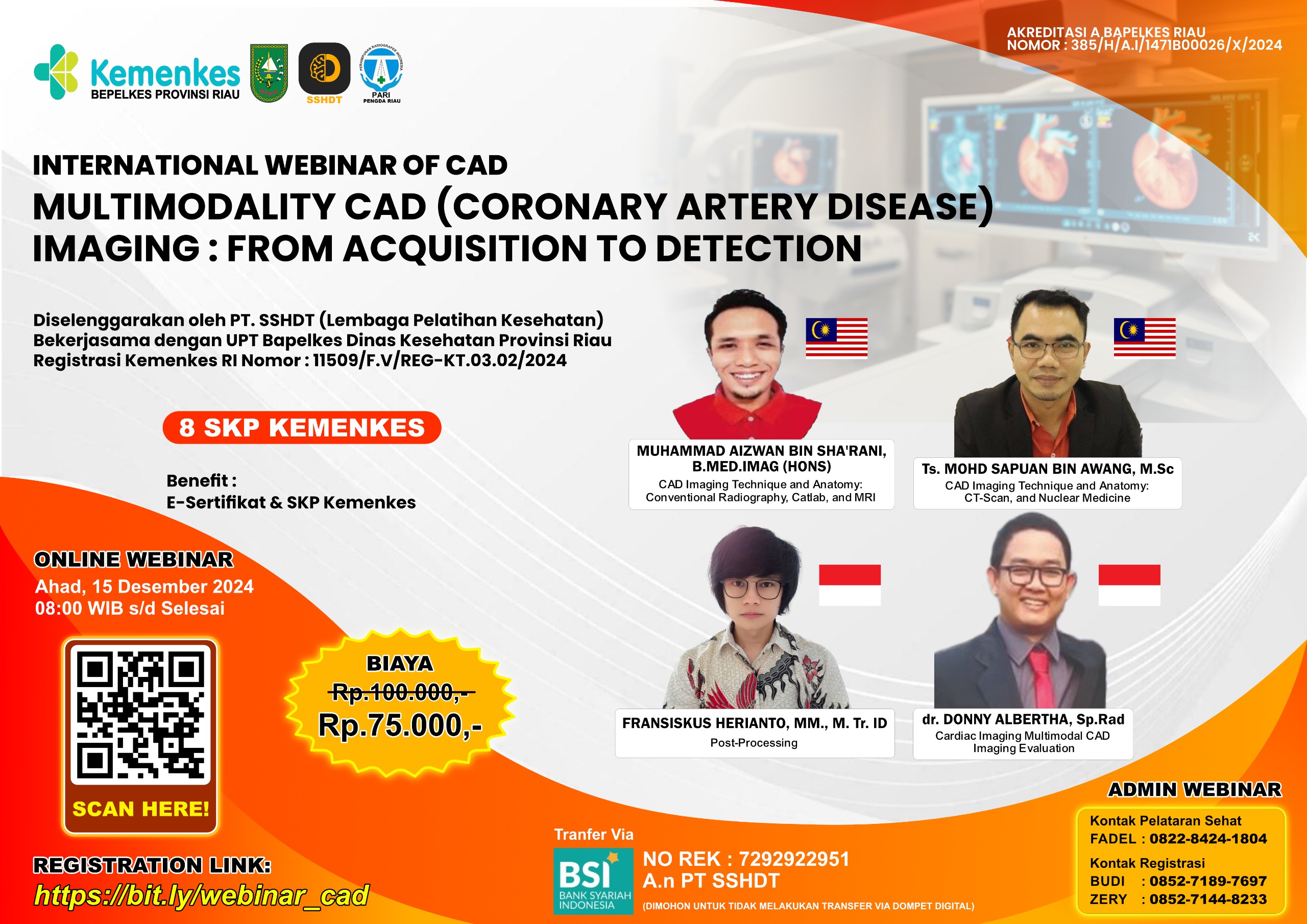 INTERNATIONAL WEBINAR OF CAD Multimodal CAD  Imaging From Acquisition to Detection