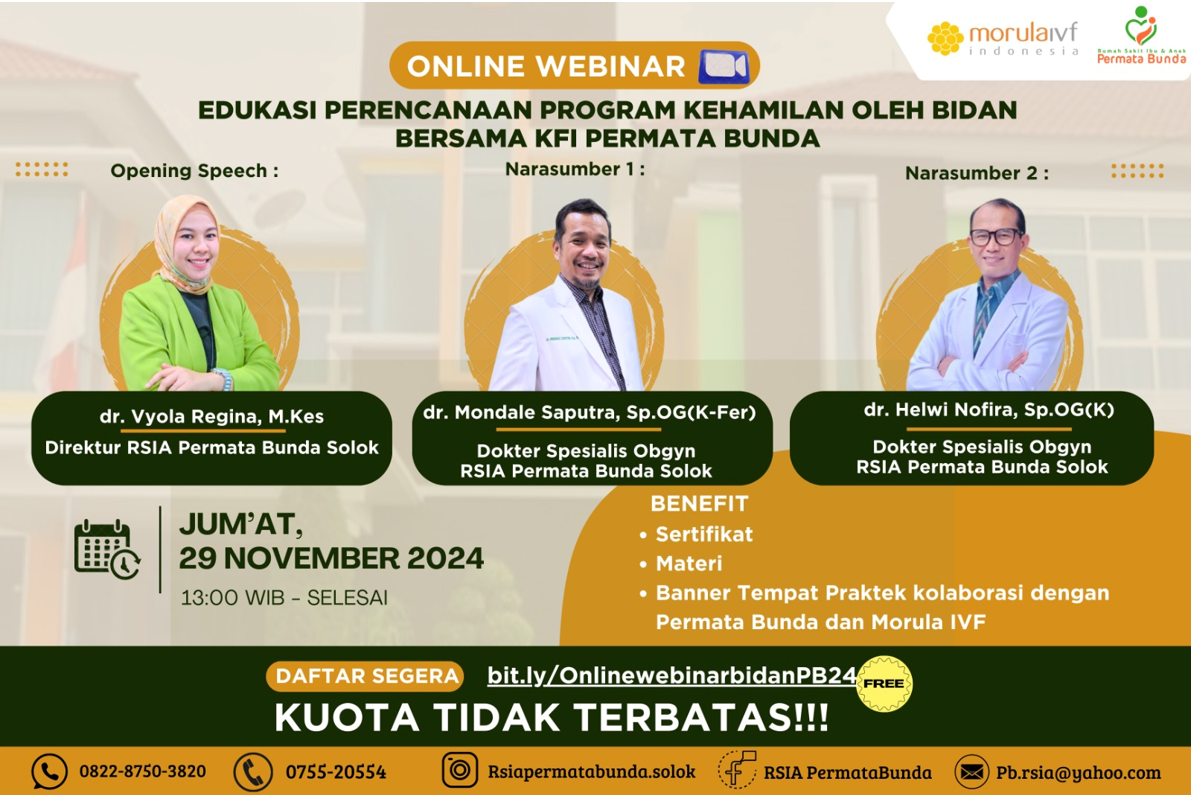 Webinar Penguatan Implementasi Program Kehamilan tingkat dasar