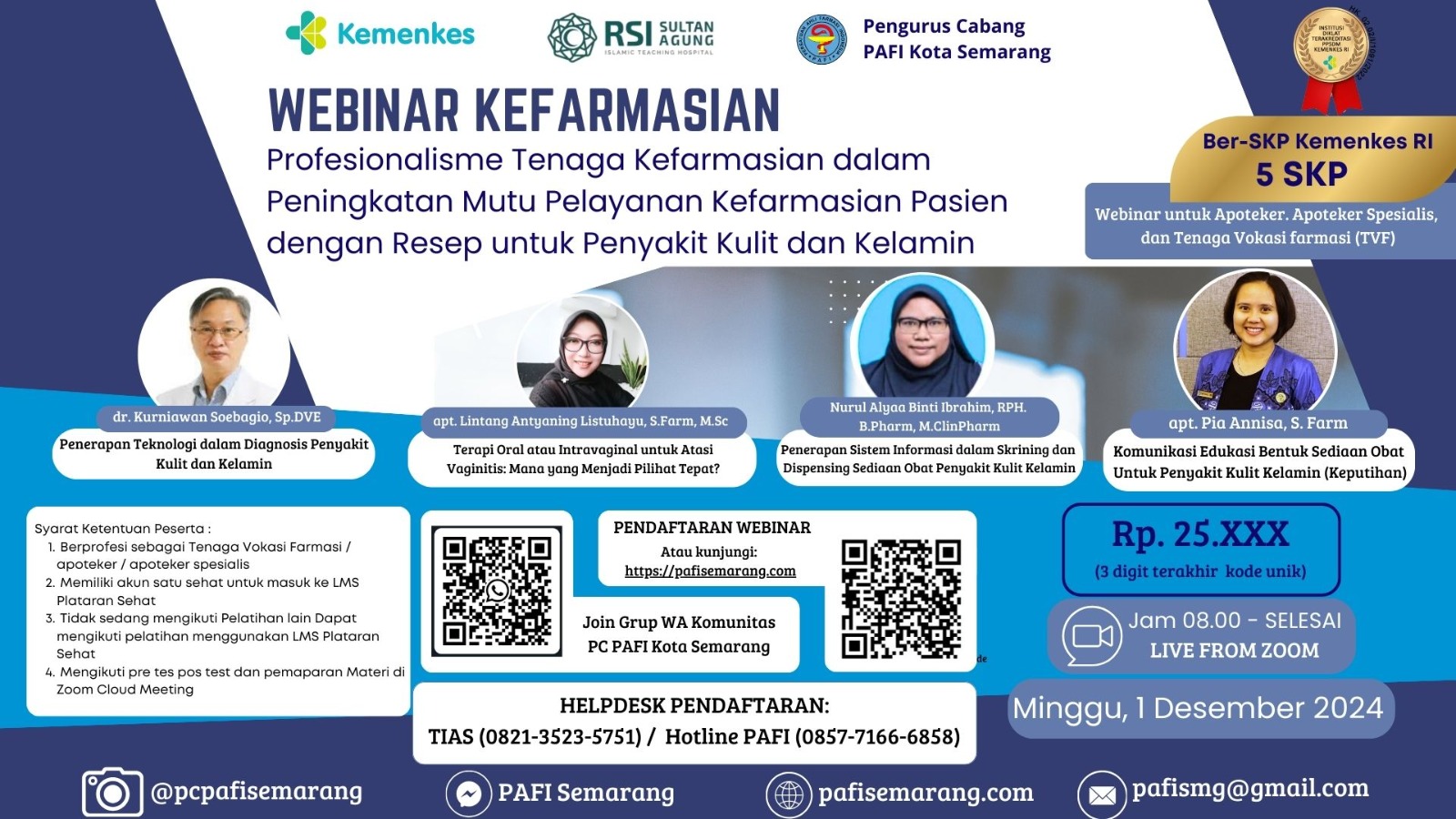Profesionalisme Tenaga Kefarmasian dalam Peningkatan Mutu Pelayanan Kefarmasian Pasien dengan Resep untuk Penyakit Kulit  Kelamin