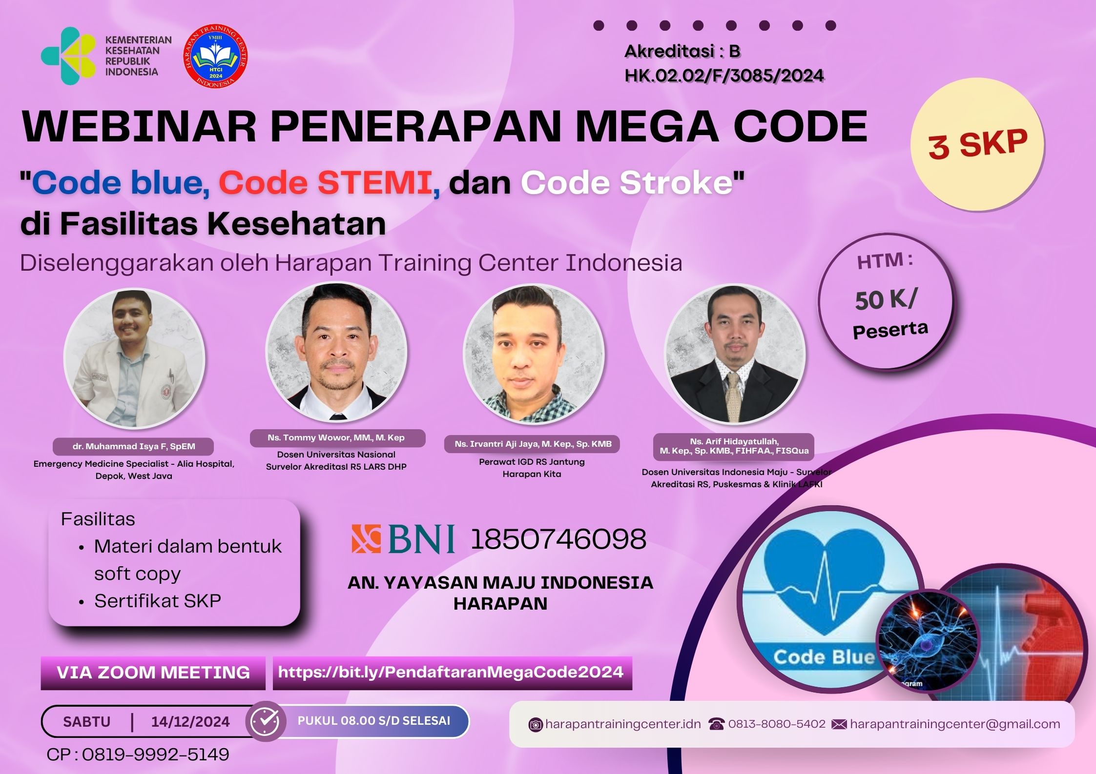 MEGACODE CODE BLUE, CODE STEMI  CODE STROKE DI FASILITAS KESEHATAN