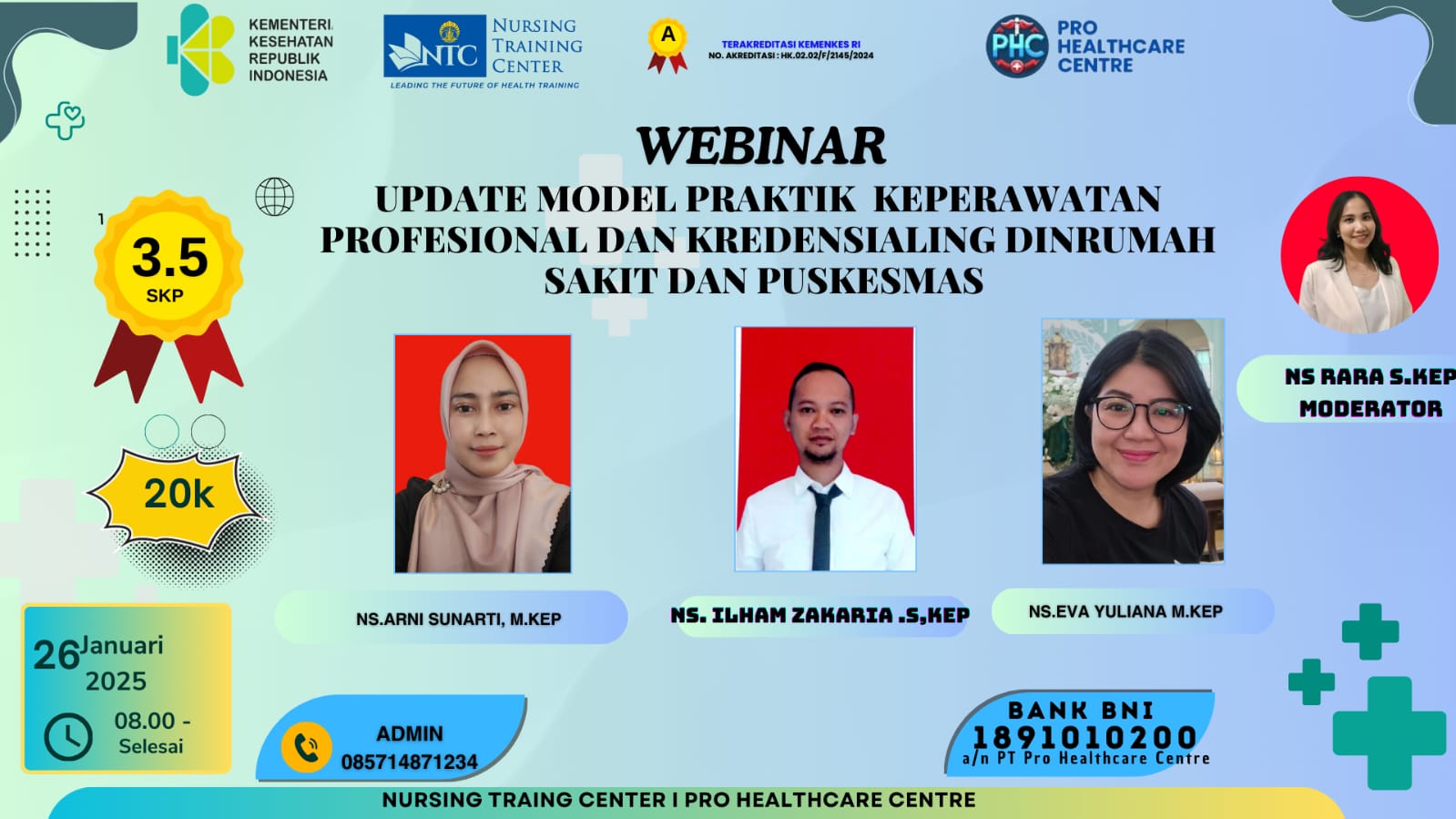Update Model Praktik Keperawatan Profesional dan Kredensialing di Rumah Sakit dan Puskesmas