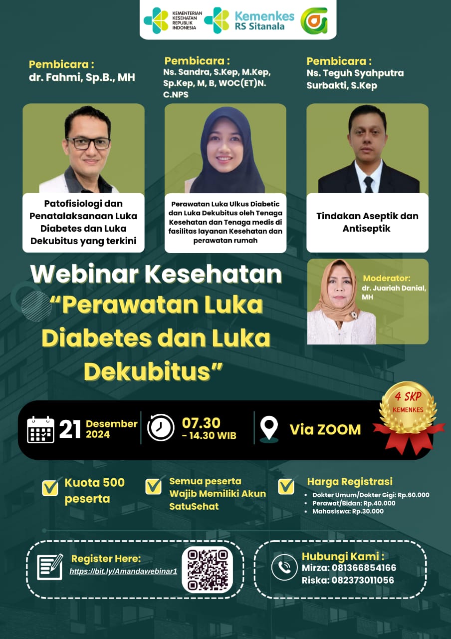 PERAWATAN LUKA DIABETES DAN LUKA DEKUBITUS