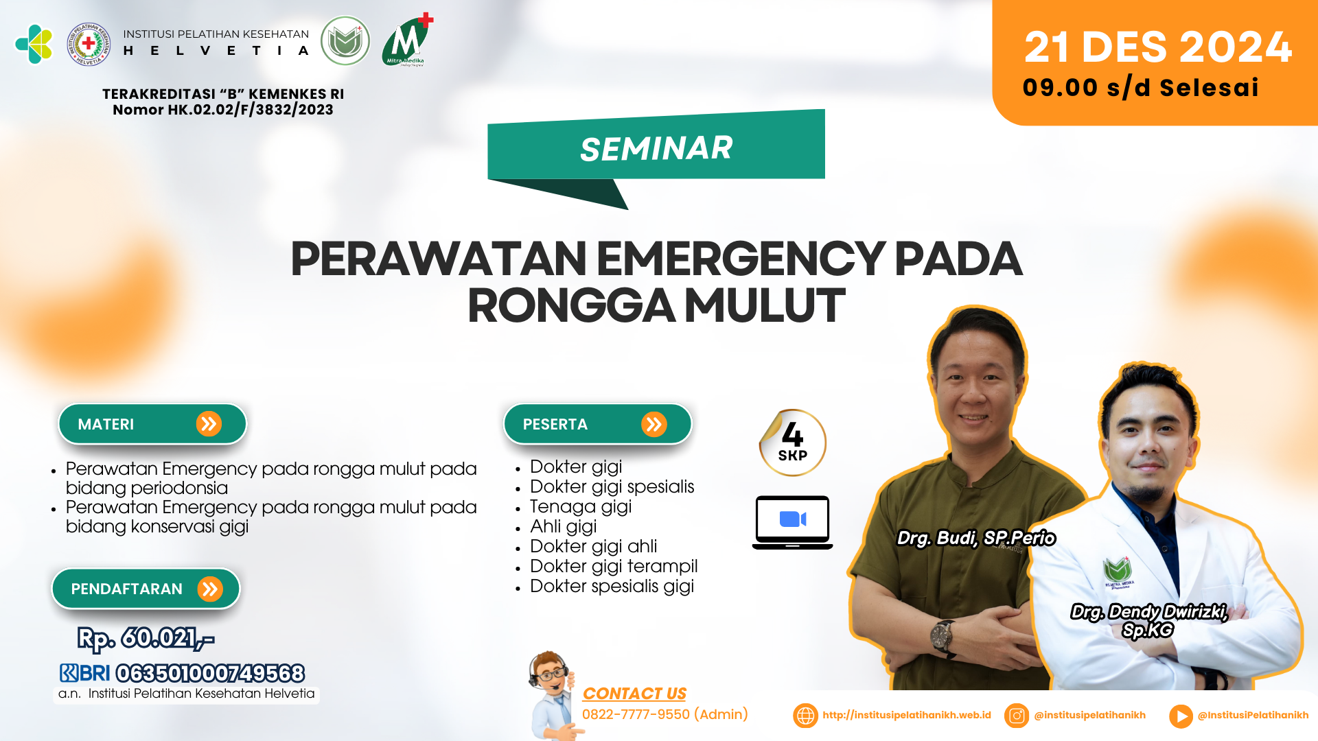 PERAWATAN EMERGENCY PADA RONGGA MULUT