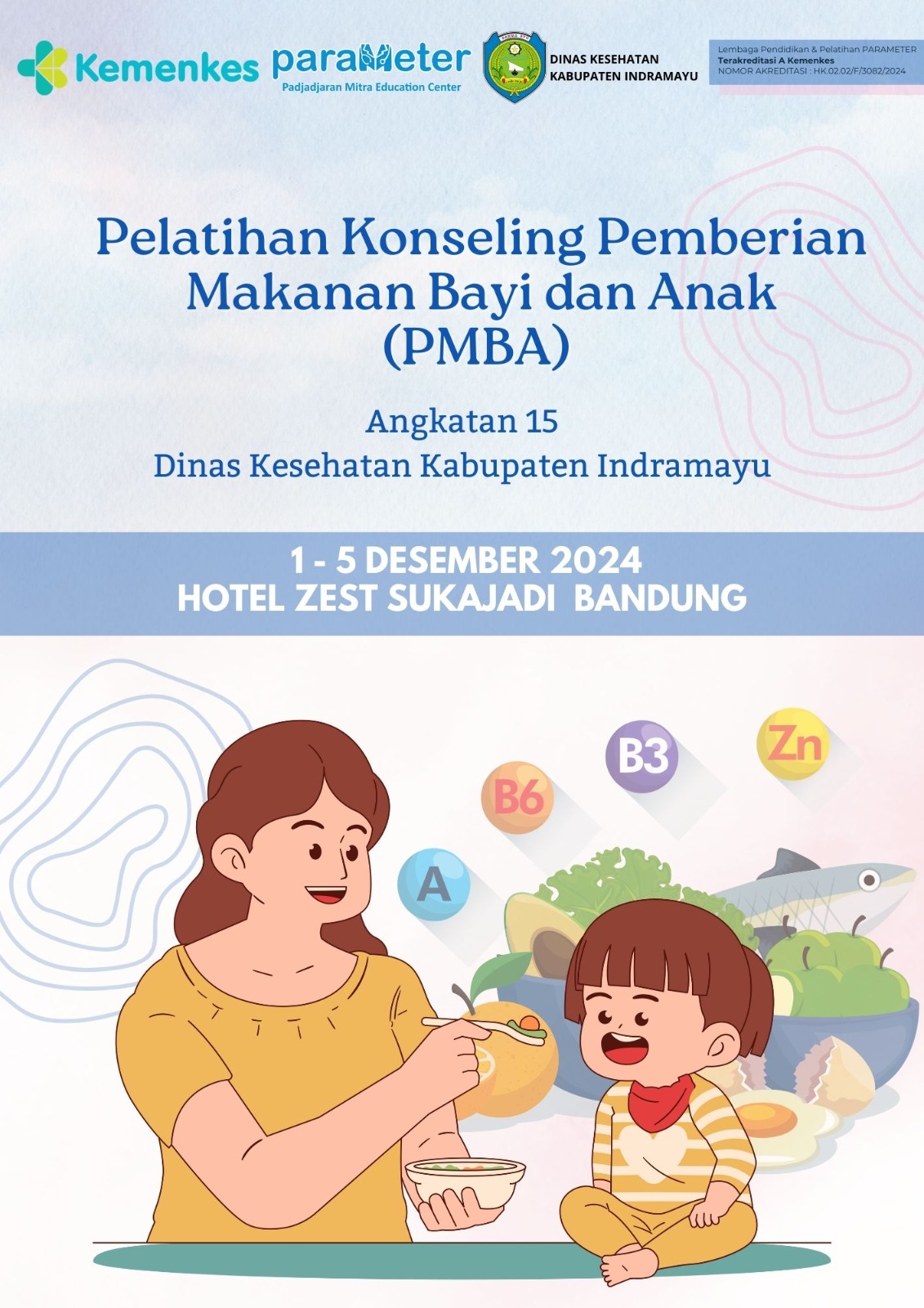 Pelatihan Konseling Pemberian Makanan Bayi dan Anak (PMBA) Angkatan 15