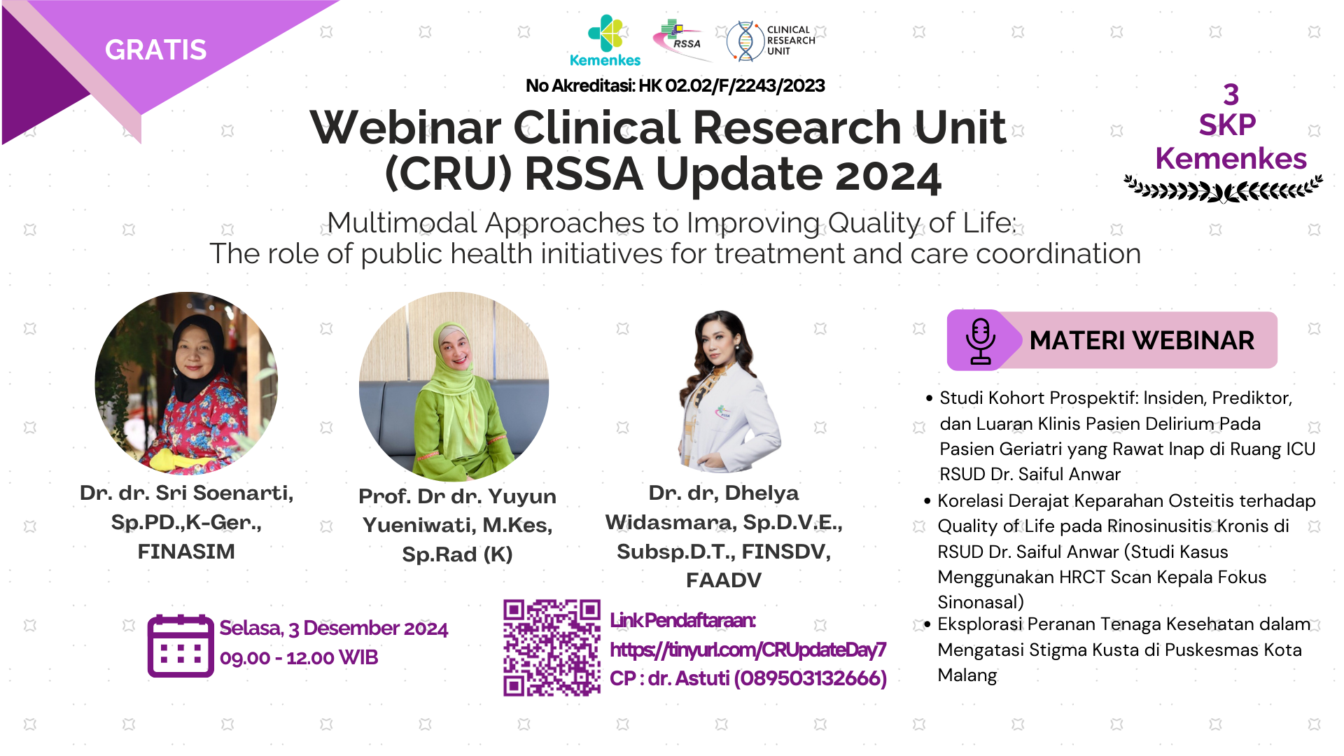 Webinar Multimodal Approaches to Improving Quality of Life The role of public health initiatives for treatment and care coordination