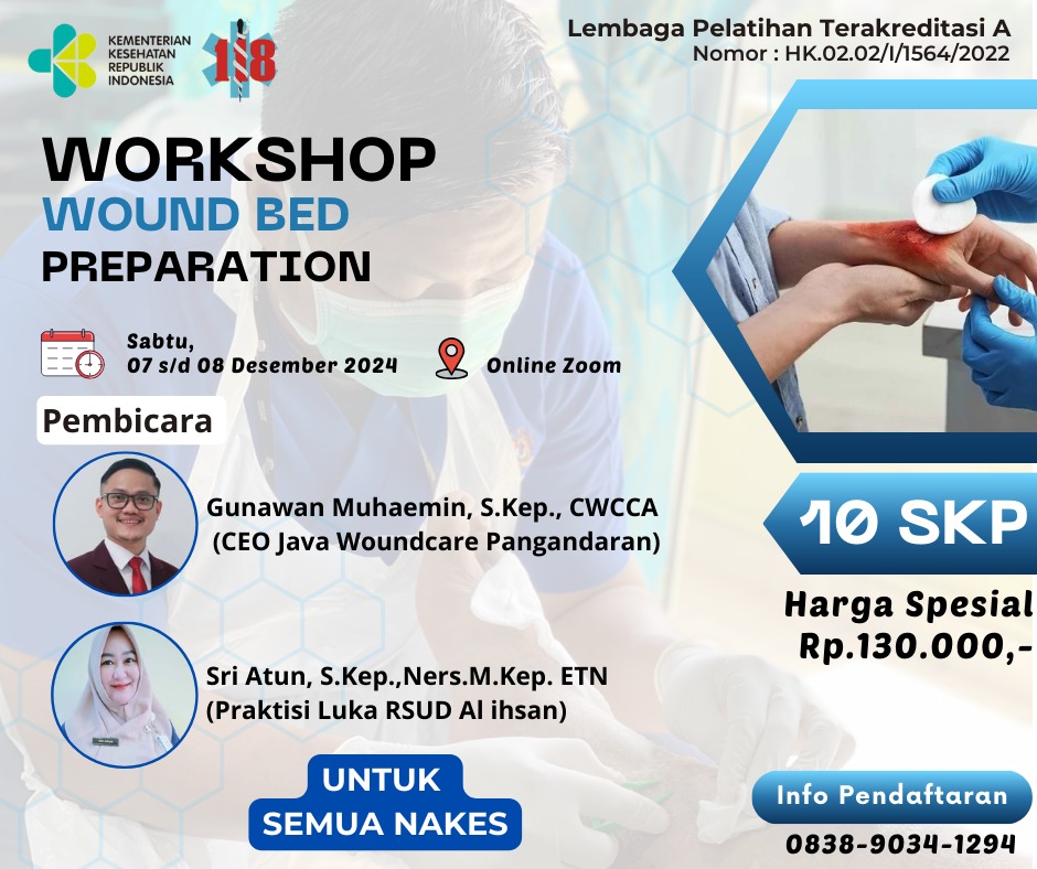 WORKSHOP WOUND BED PREPARATION (WBP)