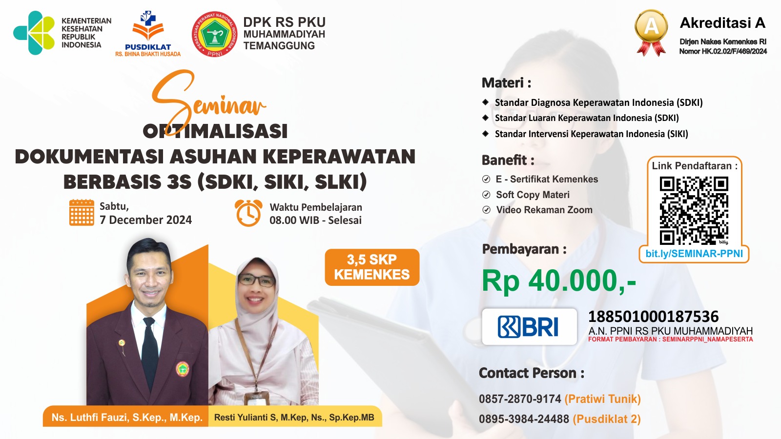 OPTIMALISASI DOKUMENTASI ASUHAN KEPERAWATAN BERBASIS 3S (SDKI, SIKI, SLKI)