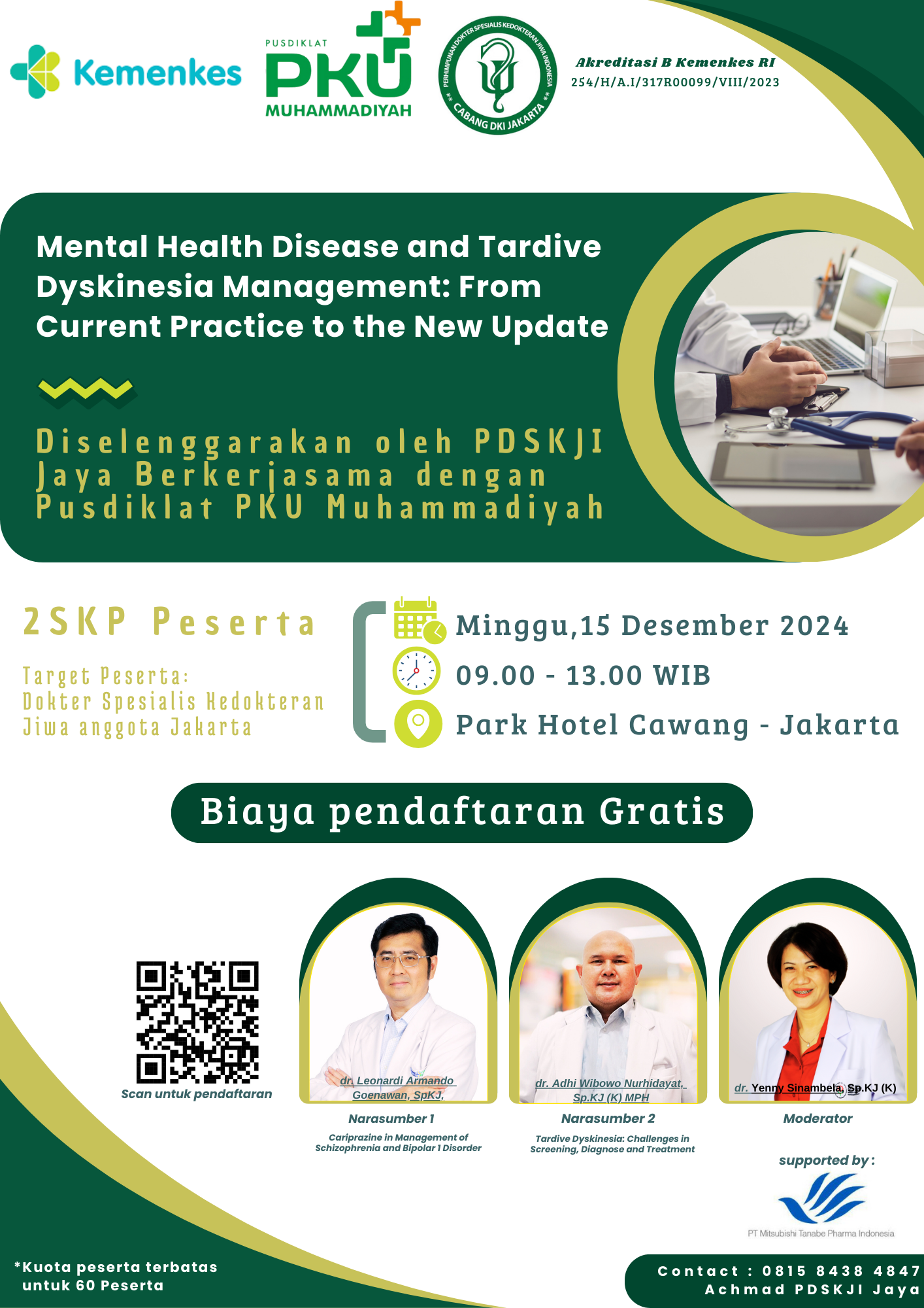 Seminar Psychiatry Learning Mental Health Disease and Tardive Dyskinesia Management From Current Practice to the New Update