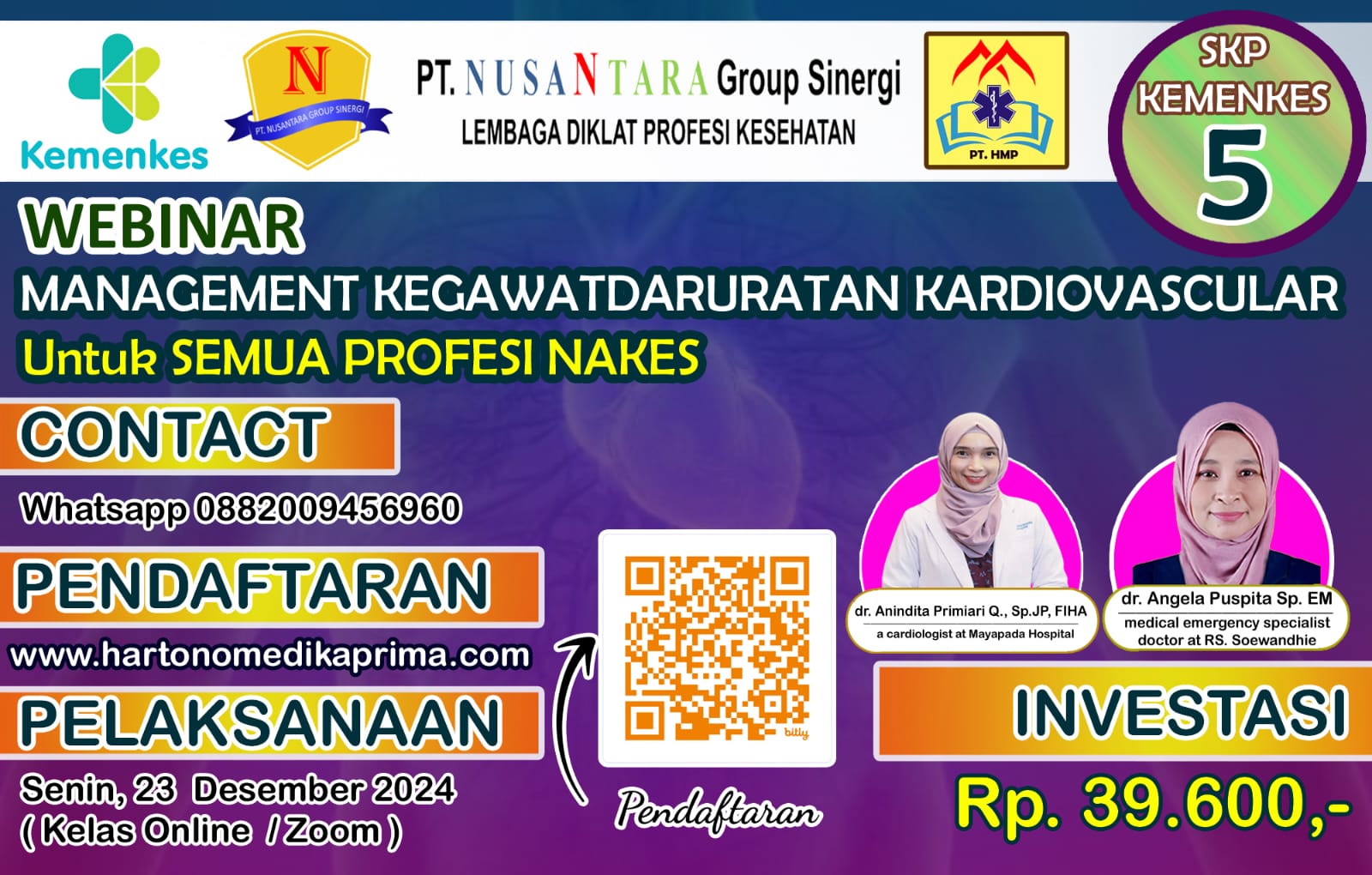 Management Kegawatdaruratan Kardiovascular berdasarkan American Heart Association Angkatan 2