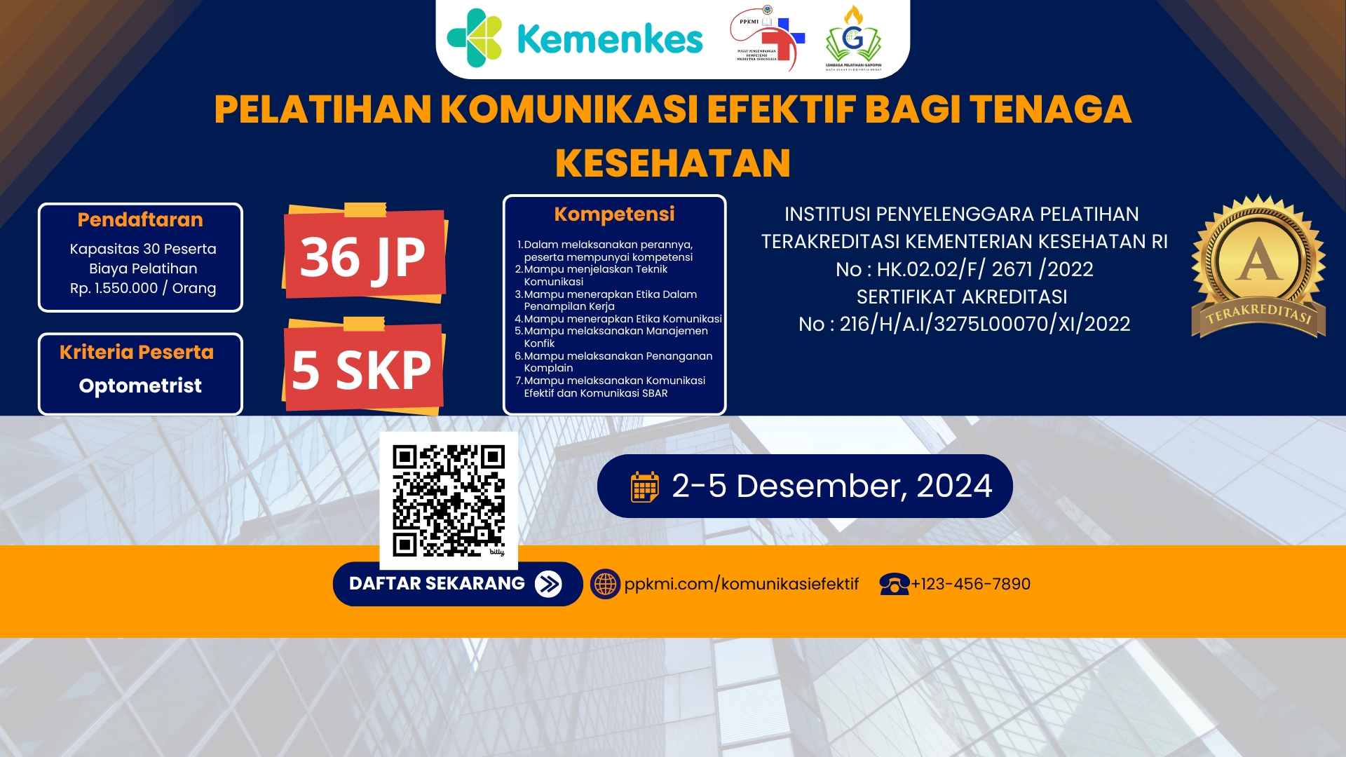 Pelatihan Komunikasi Efektif bagi Tenaga Kesehatan
