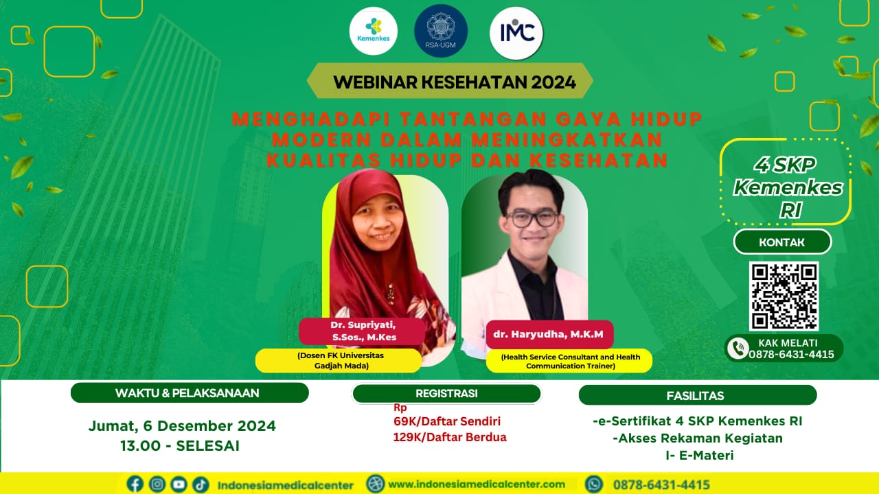 Menghadapi Tantangan Gaya Hidup Modern dalam Meningkatkan Kualitas Hidup dan Kesehatan Masyarakat 