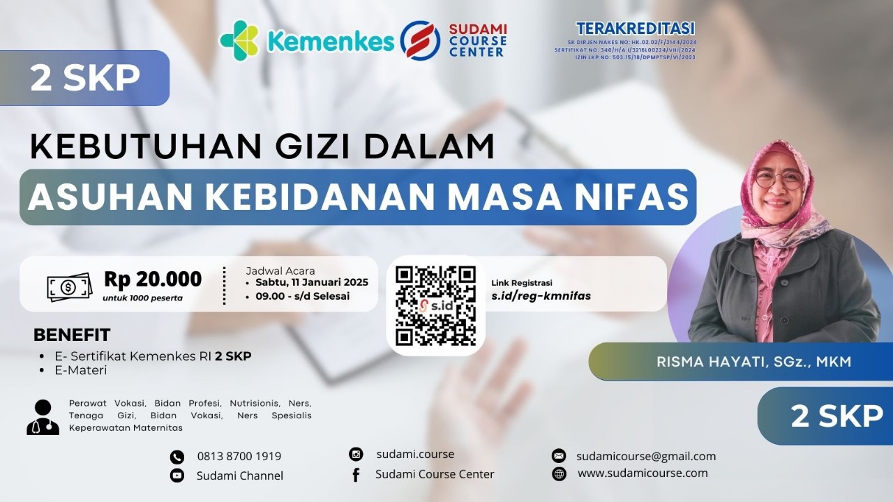 KEBUTUHAN GIZI DALAM ASUHAN KEBIDANAN MASA NIFAS