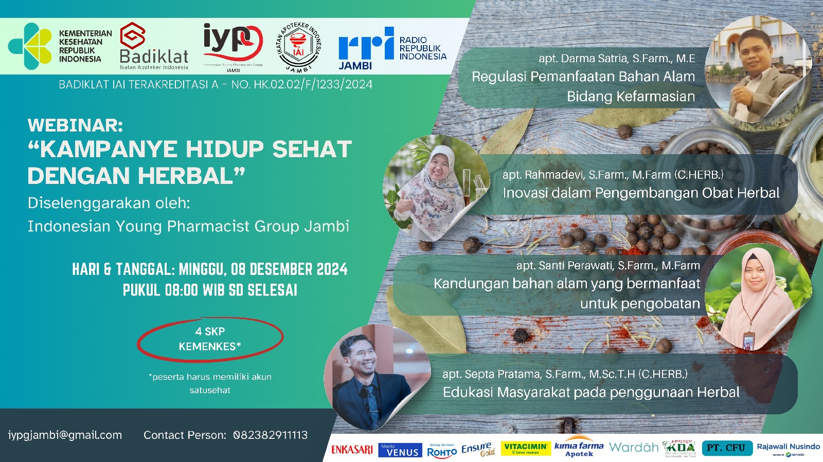 Seminar Kampanye Hidup Sehat dengan Herbal
