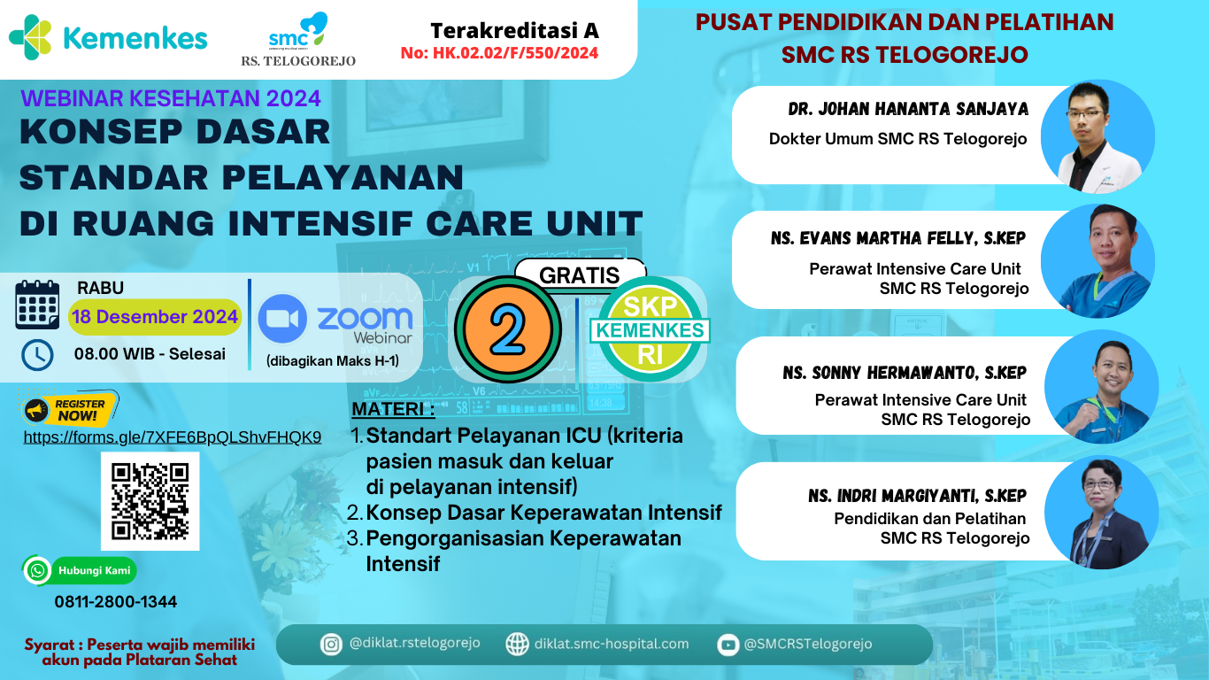 Konsep Dasar Standar Pelayanan Di Ruang Intensif Care Unit