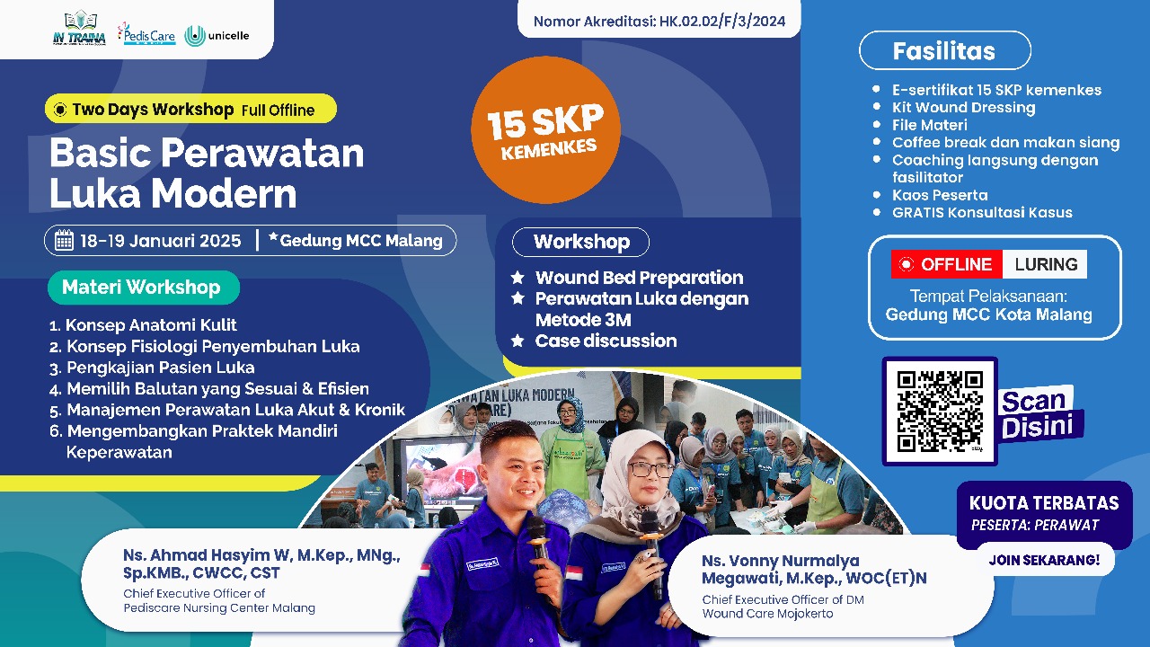 Workshop Basic Perawatan Luka Modern