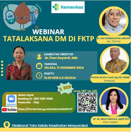 WEBINAR TATA LAKSANA DM DI FKTP
