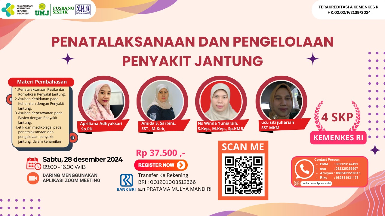 PENATALAKSANAAN DAN PENGELOLAAN PENYAKIT JANTUNG