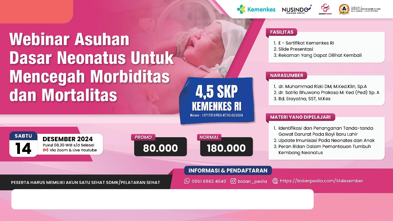 Asuhan Dasar Neonatus Untuk Mencegah Morbiditas dan Mortalitas