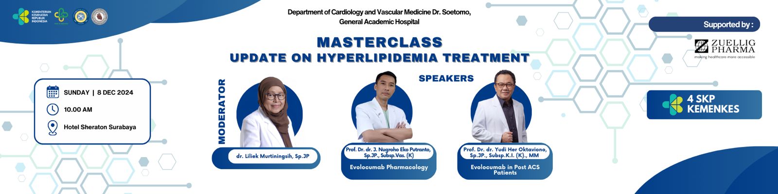 Konferensi Repatha Masterclass Update on Hyperlipidemia Treatment
