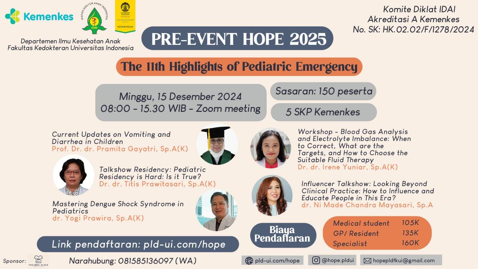 Pre Event The 11th Highlights of Pediatrics Emergency (HOPE)