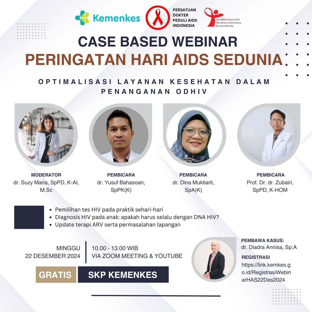 OPTIMALISASI SEMUA LINI LAYANAN KESEHATAN DALAM  PENEGAKKAN DIAGNOSIS HIV
