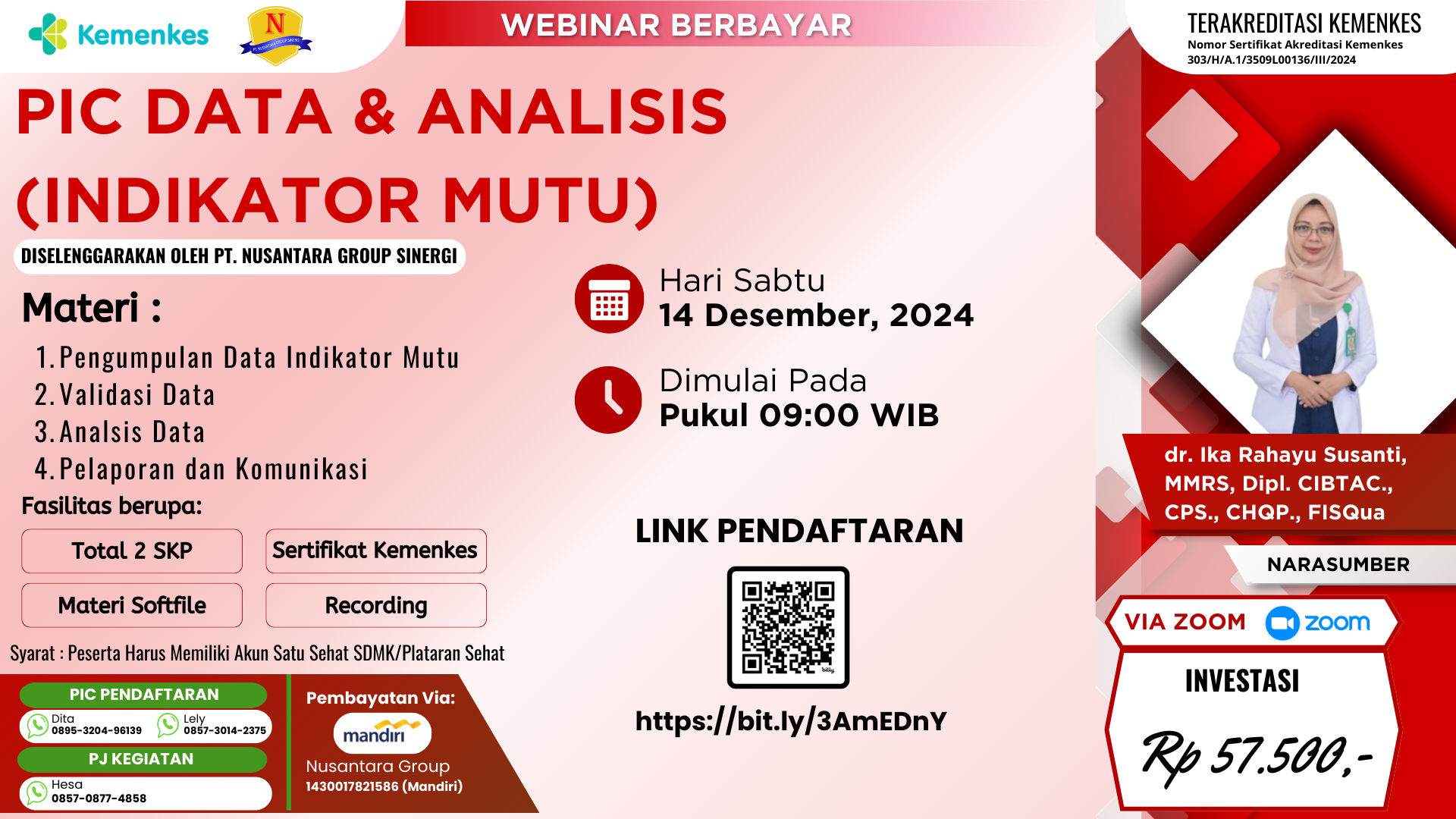 Webinar PIC Data dan Analisis