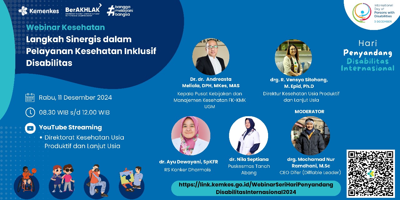 Webinar Series Hari Kesehatan Penyandang Disabilitas Internasional