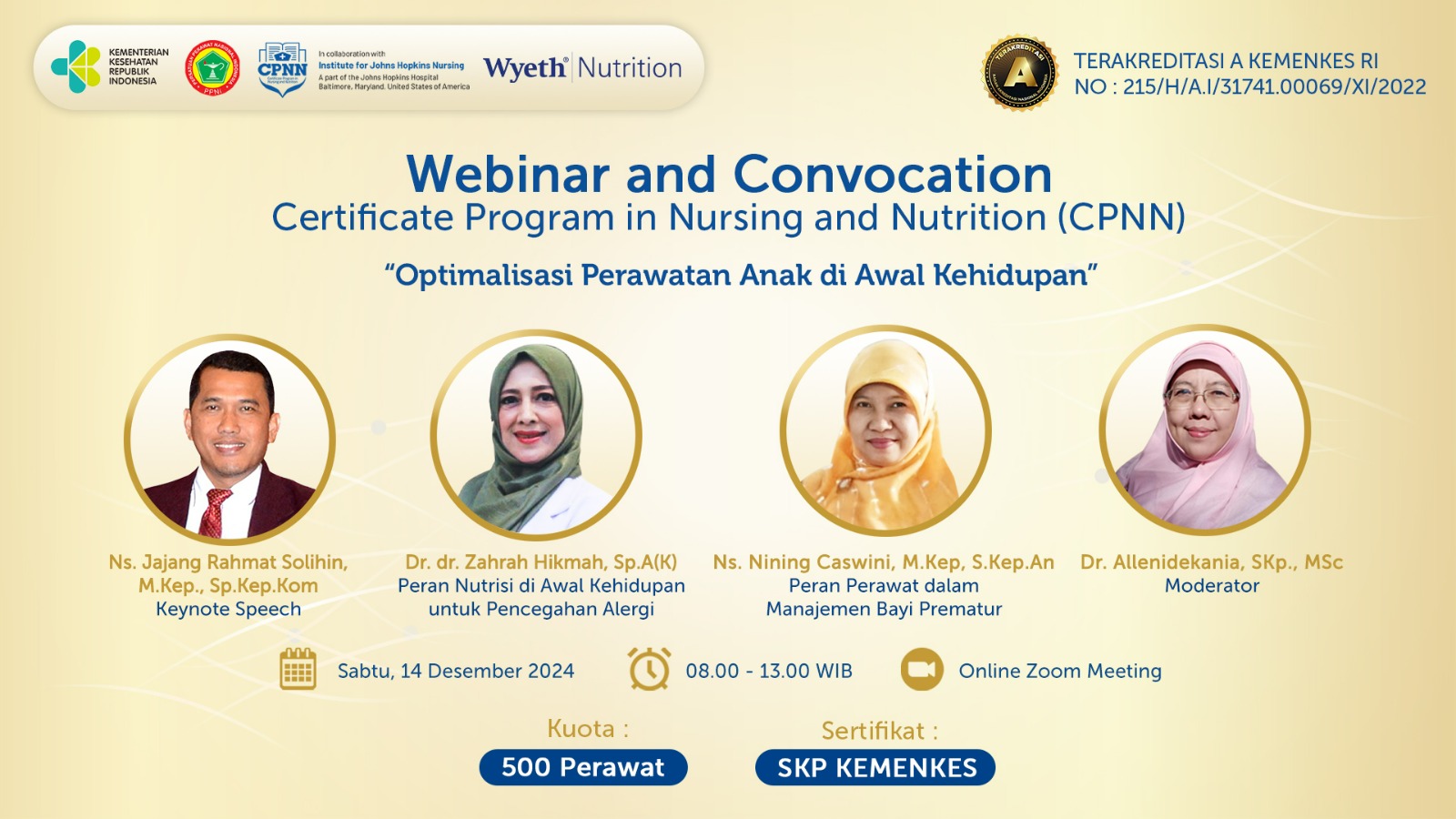 Webinar Optimalisasi Perawatan Anak di Awal Kehidupan