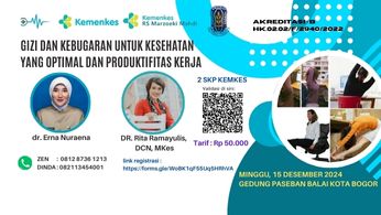 Gizi dan Kebugaran untuk  Kesehatan yang Optimal  dan Produktifitas Kerja