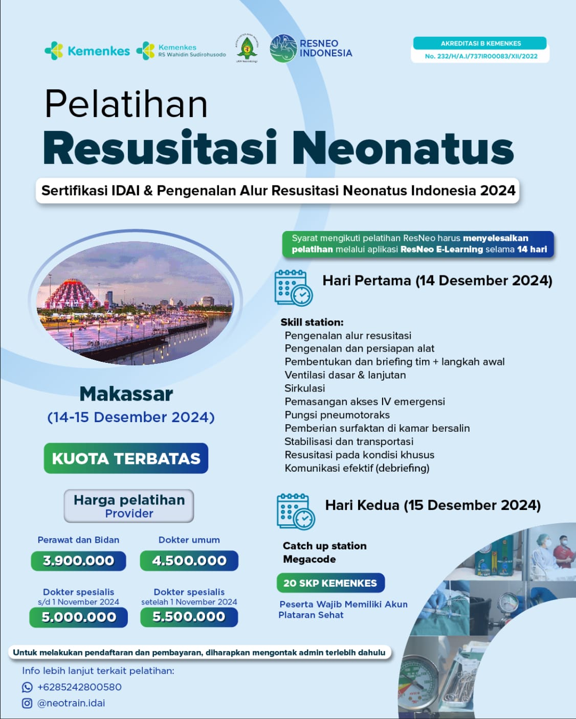 WORKSHOP RESUSITASI NEONATUS RESNEO ID