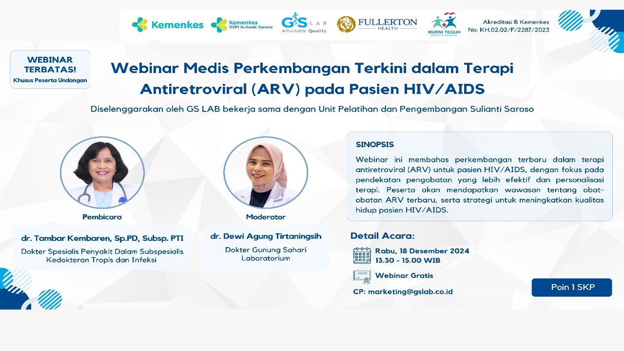 Perkembangan Terkini dalam Terapi Antiretroviral (ARV) pada Pasien HIV/AIDS