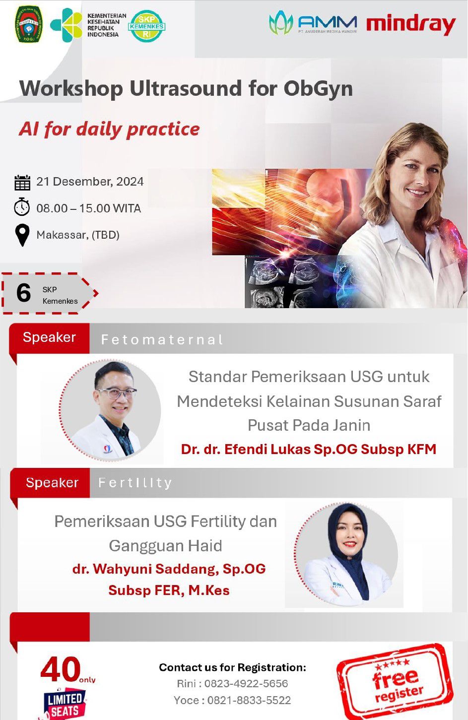 Workshop Ultrasound for Obgyn - AI for daily practice