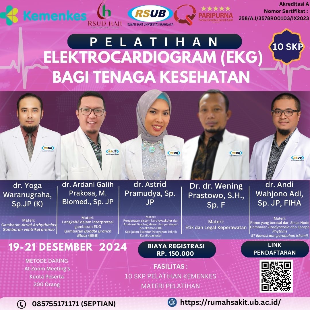 Pelatihan EKG ( ELECTROCARDIOGRAM )