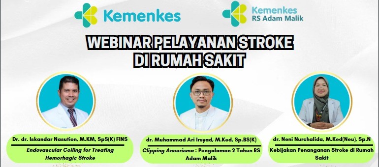 Webinar Pelayanan Stroke di Rumah Sakit