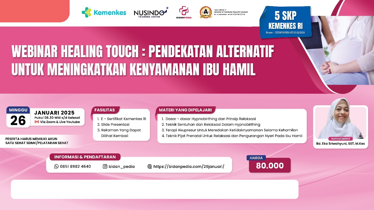 (Healing Touch) Pendekatan Alternatif Untuk Meningkatkan Kenyamanan Ibu Hamil