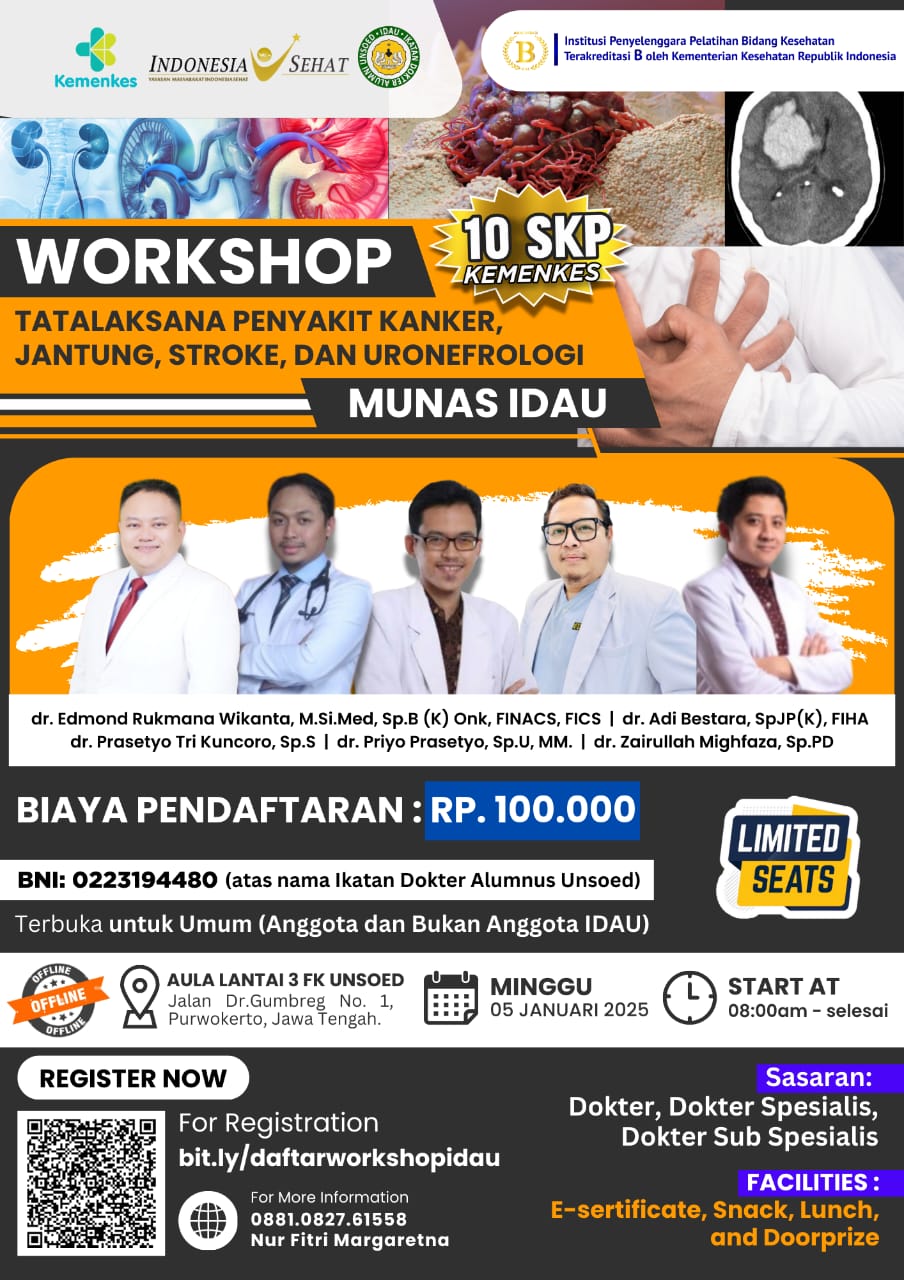 Workshop Nasional Kesehatan Tatalaksana Penyakit Kanker, Jantung, Stroke dan Urinefrologi