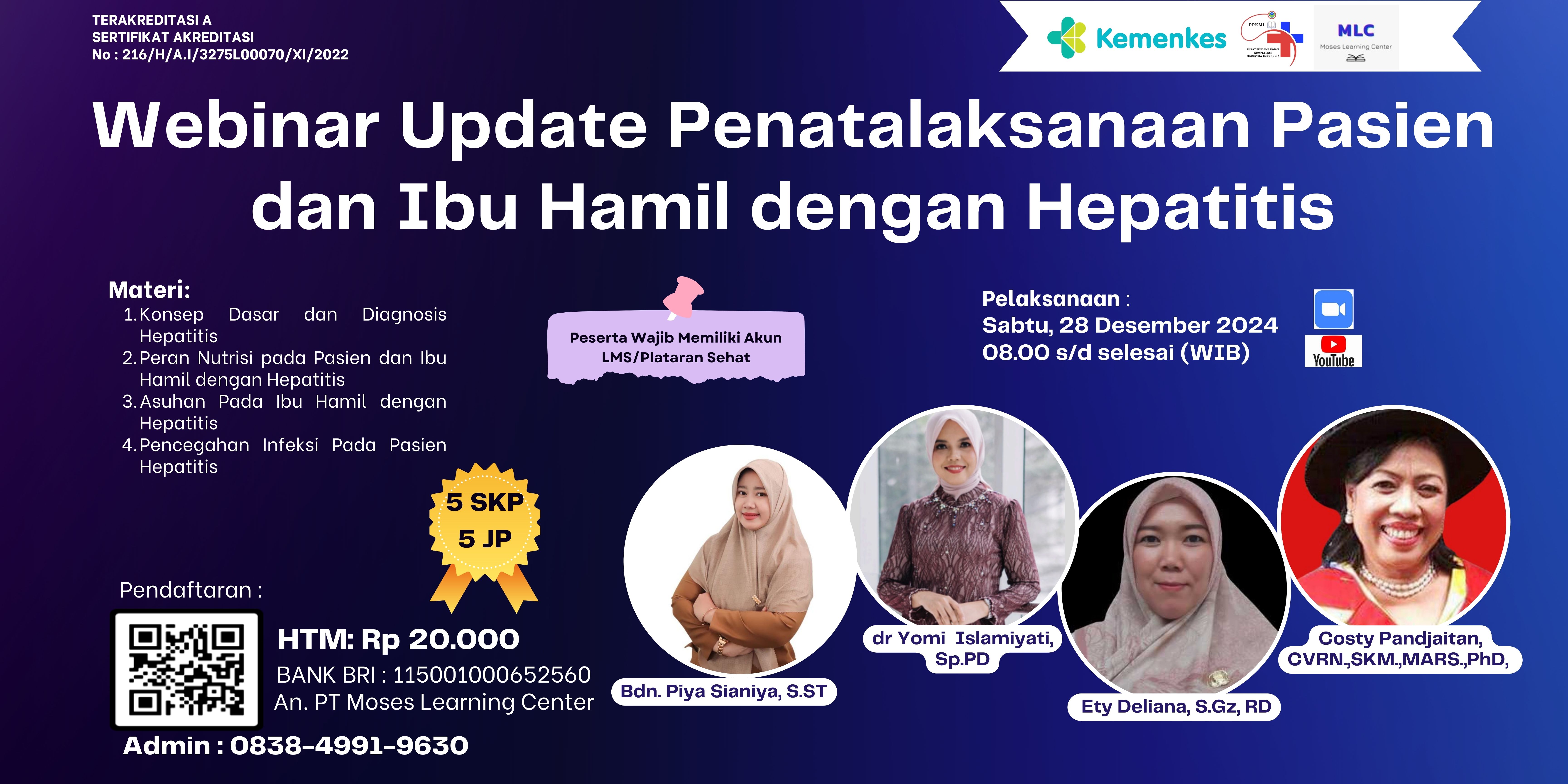 Webinar Update Penatalaksanaan Pasien dan Ibu Hamil dengan Hepatitis