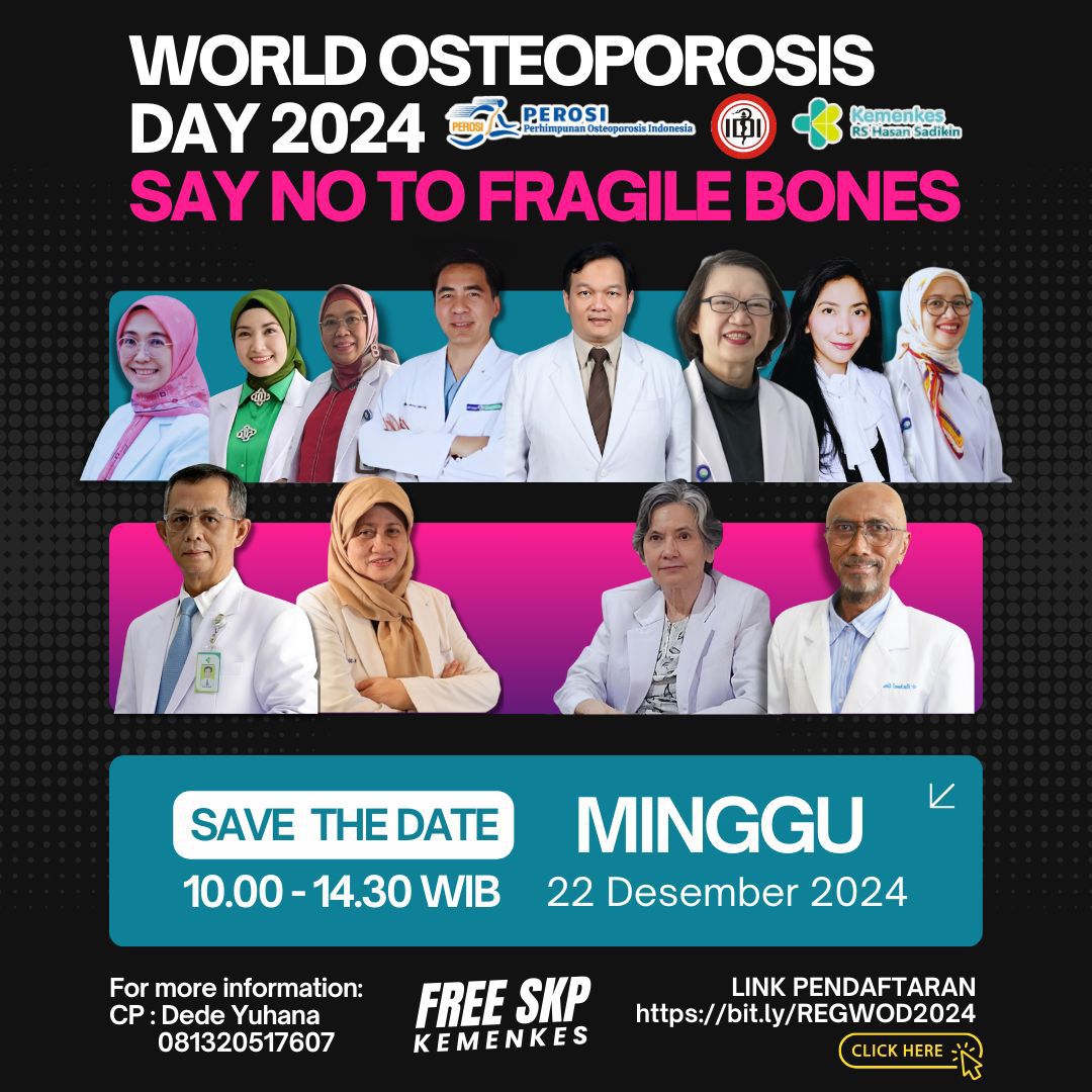 WORLD OSTEOPOROSIS DAY 2024 SAY NO TO FRAGILE BONES