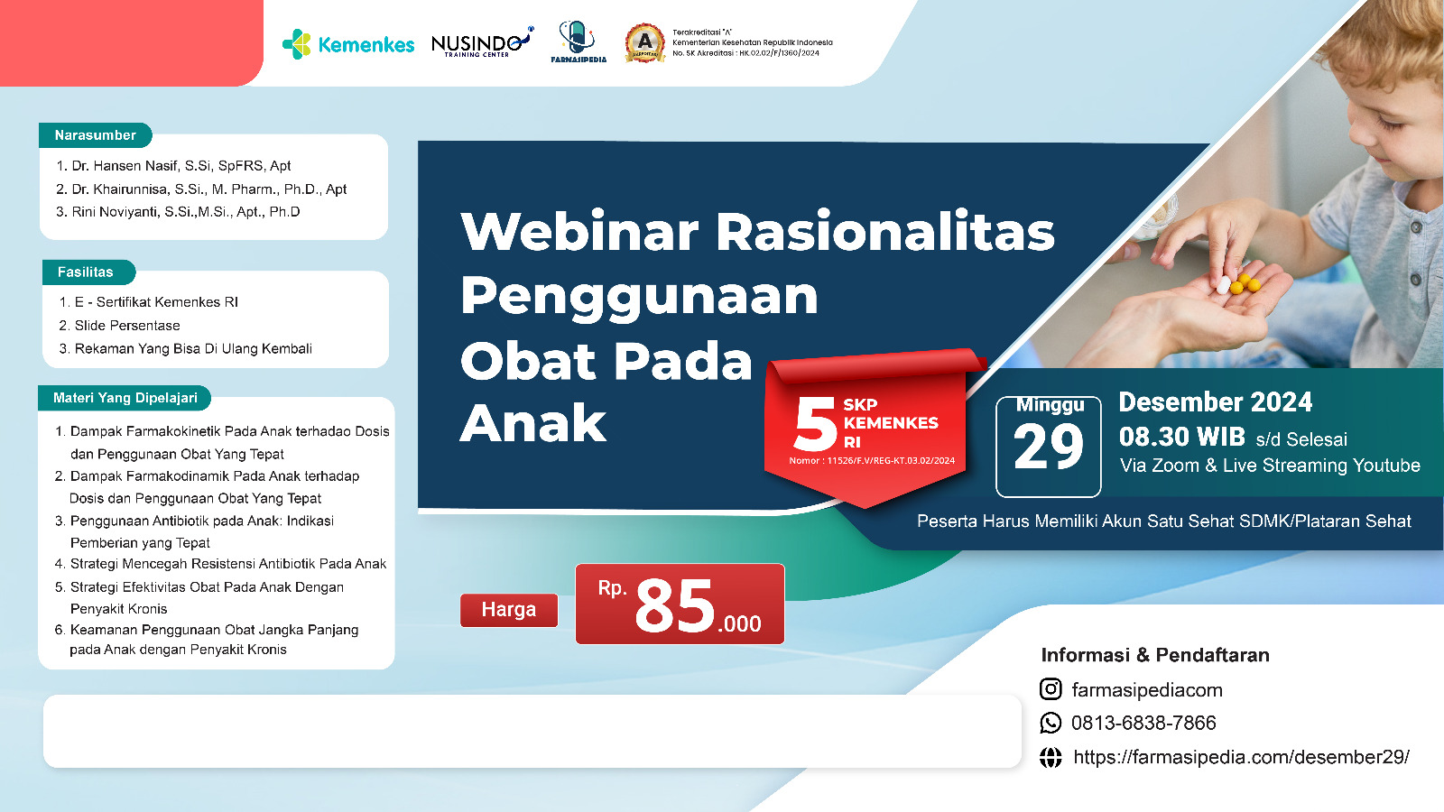 Rasionalitas Penggunaan Obat pada Anak